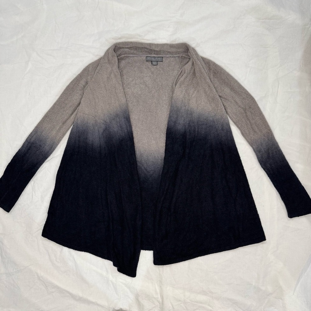 Barefoot Dreams Bamboo Chic Lite Ombré‎ Open Front Cardigan S/M